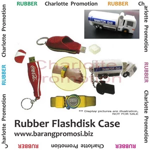 flashdisk case/ tempat flashdisk/ rubber case