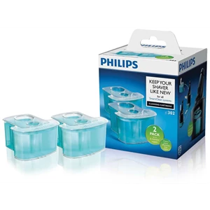 philips cleaning cartridge with dual filter system jc302/51-4