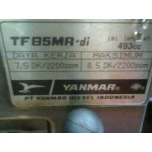 mesin yanmar diesel jepang tf 85 mr-5