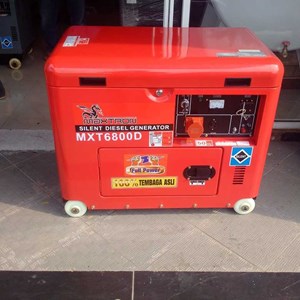 genset maxtron mx 6800dxe solar silent 5000watt