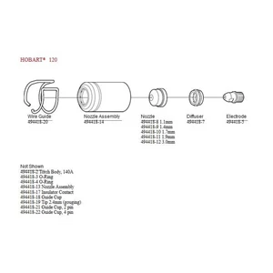 consumables hobart 120-3