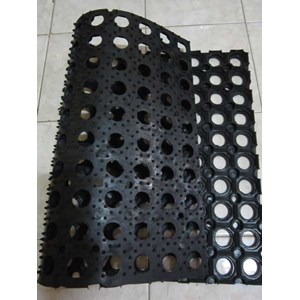 karpet karet interlocking anti slip / sunter - jakarta utara