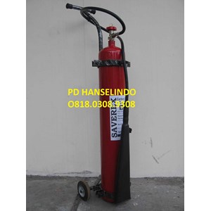 alat tabung pemadam api kebakaran troli gas karbondioksida co2 7 kg