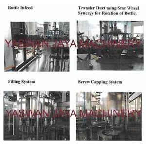 automatic washing filling capping machine 16-16-6