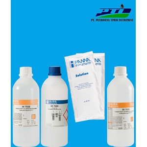 conductivity standards 1,413 µs/cm, 111800 µs/cm, 12880 µs/cm (hanna)