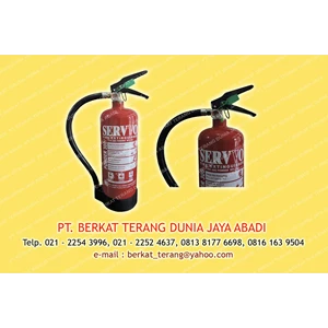 fire extinguisher abc dry powder kap. 3 kg merk servvo