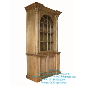 lemari klasik|lemari hias kaca|lemari buku|jepara furniture|ajf jepara-1