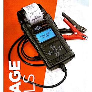 battery tester with printer zetex