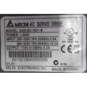 delta servo drive asd-b2-1521-b -3
