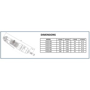 dupas tdi impulse straigth squaredrive