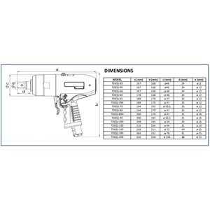 dupas tdi impulse pistol type squaredrive
