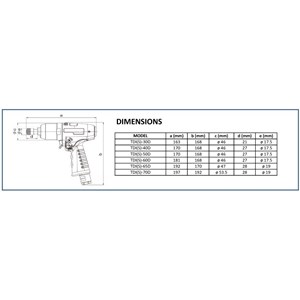dupas tdi series impulse pistol bit type