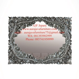 mirror ukiran jepara|mirror duco|pigura kaca|jepara furniture|ajf-1