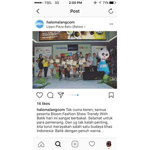 maskot kostum badut bloom malang