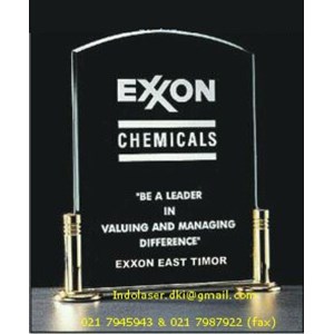 sedia plakat resin kristal kaca murah jakarta banten