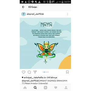 maskot kostum ekspresi brawijaya 2017-2