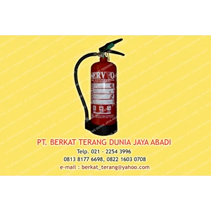fire extinguisher abc dry powder kap. 3 kg merk servvo