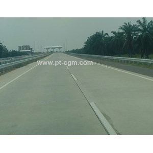 guardrail jalan/flex beam guardrail type a tebal 6.0mm sni aashto-2