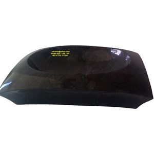 wastafel batu marmer hitam-1