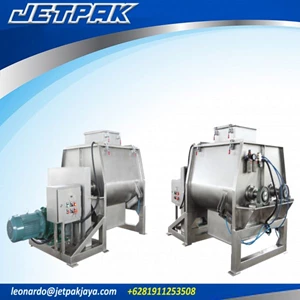 series double shaft paddle mixer