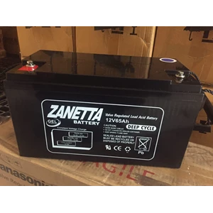 baterai kering / baterai ups / baterai vrla gel zanetta 12v 65ah-2