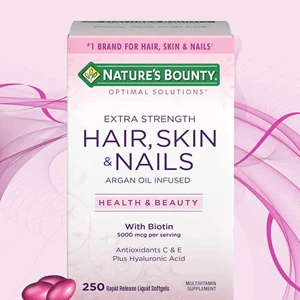 natures bounty hair, skin and nails, 250 softgels-4