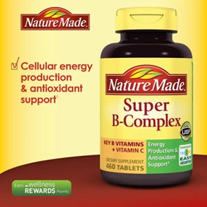 nature made super b-complex, 460 tablets.-1