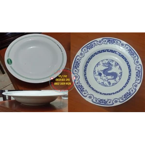 piring dan mangkuk keramik untuk merchandise souvenir-3