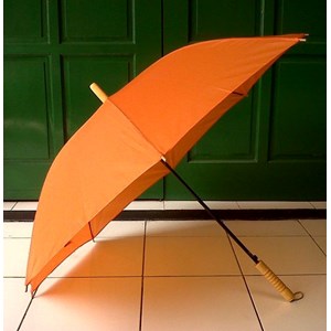 payung standart gagang kayu full warna