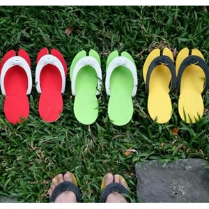 sandal cutting spon warna 6mm-3