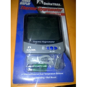 jumbo display thermo-hygrometer 13307 deltatrak usa-1