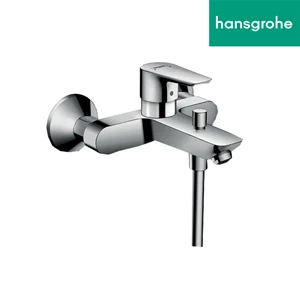 hansgrohe water tap talis e bath mixer exposed installation-1