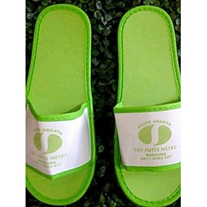 sandal hotel alas hijau list hijau 4mm