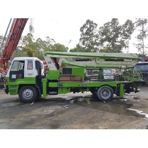 concrete pump truck isuzu ihi ipf 21m standard 3 arms-4