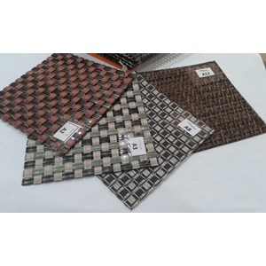 placemat pvc/tatakan piring plastik a12