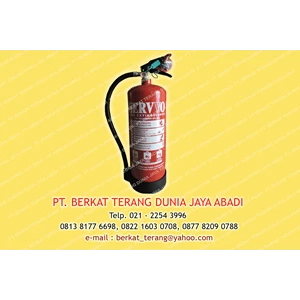 fire extinguisher abc dry powder kap. 6 kg merk servvo