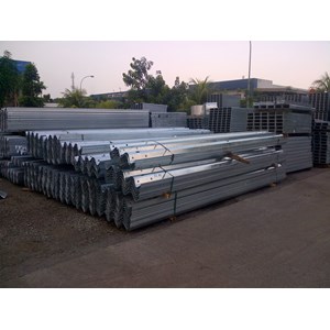 guardrail jalan/flex beam guardrail type a tebal 6.0mm sni aashto-5