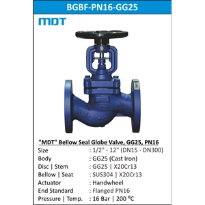 mdt | bgbf-pn16-gg25 | bellows seal globe valve, gg25, pn16-2