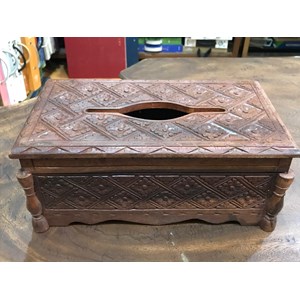 tempat wadah tissue ukir jakarta utara