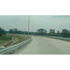 guardrail jalan/flex beam guardrail type a tebal 6.0mm sni aashto-1