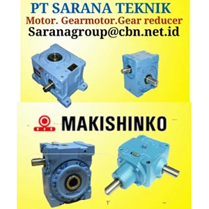 pt sarana makishinko worm gear gearmotor gear reducer-1