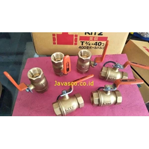 ball valve kitz brass screw asa 400