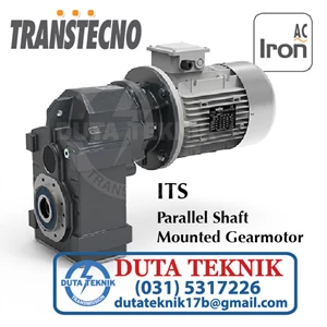 transtechno parallel shaft mounted gearmotor its