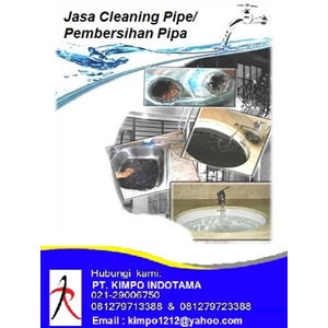 pipe cleaning / pembersihan pipa