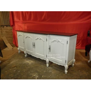 kerajinan kayu cabinet tv / buffet tv credenza
