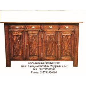 buffet finishing | jepara furniture | ajf | 2018-1