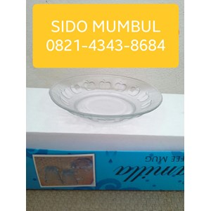 lepek apel souvenir kaca alas cangkir-2
