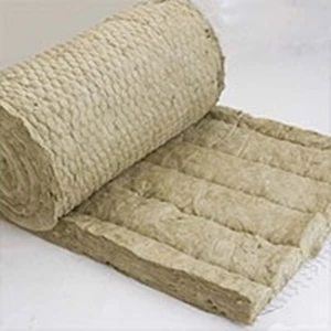 rockwool blanket insulation with wire mesh-1