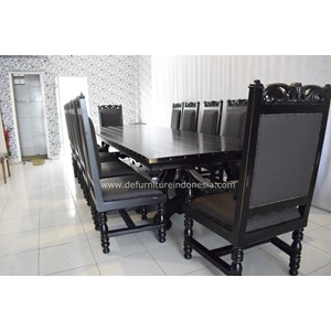 meja makan set dengan kursi 10 hisham-1