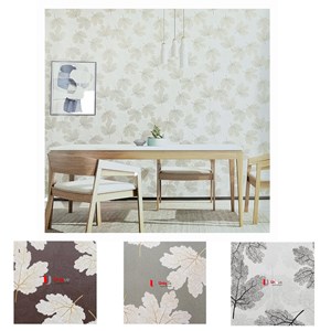 best seller wallpaper dinding cantik motif daun